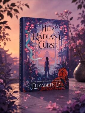 FairyLoot Exclusive Her Radiant Curse Signed Edition Elizabth Lim Sprayed Edges